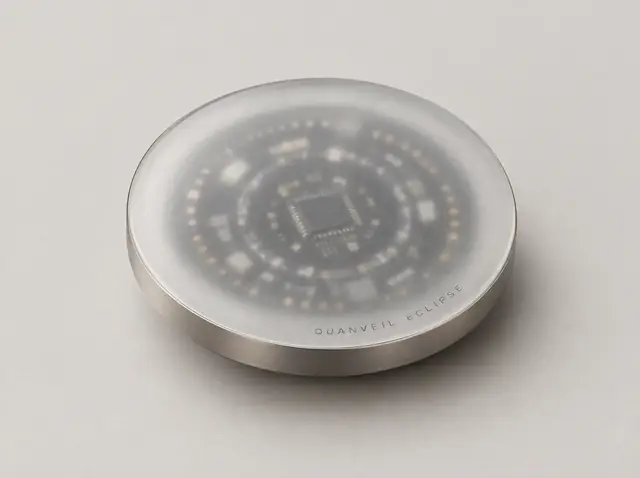 Concept render of the frosted back of the Eclipse disc.